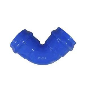 EN12842 PVC Double Sockets 90° Bend