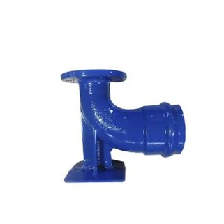 EN12842 PVC Flanged Socket Duckfoot Bend