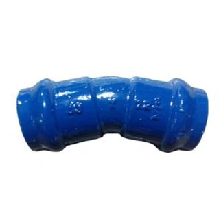 PVC Double Sockets 22.5° Bend